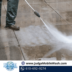 clean outdoor surface