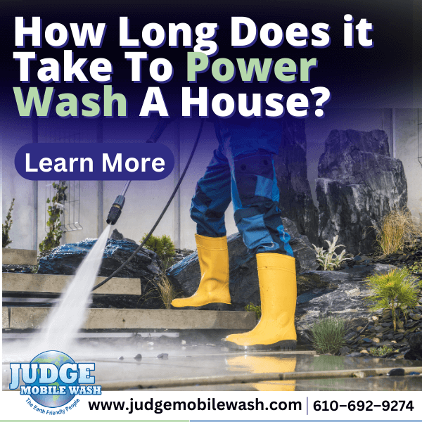 How Long Does it Take To Power Wash A House